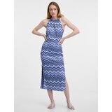 Orsay Blue women's patterned dress - Women's | Shoptok.si