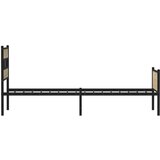 vidaXL Okvir kreveta bez madraca boja hrasta sonome 80 x 200 cm drveni | shoptok.hr