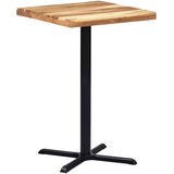  Noga za bistro stol crna 76 x 76 x 107 cm od lijevanog željeza | shoptok.hr