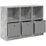  Kreveta s ladicama Betonski sivi 88,5 x 27,5 x 63,5 cm | shoptok.hr