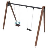  Ljuljačka s 2 sjedala - drveni profi set | shoptok.hr