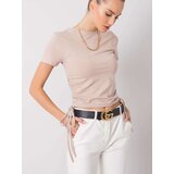 BASIC Feel Good T-shirt-RV-TS-5949.05-beige | Shoptok.si