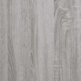vidaXL Visoka komoda siva sonoma 69,5x34x180 cm inženirski les | Shoptok.si