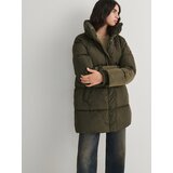 Reserved - Prošiveni kaput - smeđezeleno | shoptok.hr