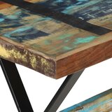  Blagovaonski stol 120 x 60 x 76 cm od masivnog obnovljenog drva | shoptok.hr