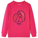  Dječja topla majica jarkoružičasta 128 | shoptok.hr