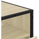 vidaXL Omarica s predali sonoma hrast 70x41x70 cm konstruiran les | Shoptok.si