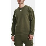 Under Armour Sweatshirt UA Rival Fleece Crew-GRN - Men Cene