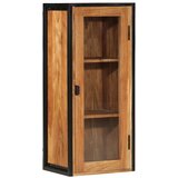  Zidni kupaonski ormarić 40x30x90 cm od drva bagrema i željeza | shoptok.hr