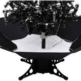  Božićno drvce koje sniježi sa stalkom crno 170 cm PVC | shoptok.hr