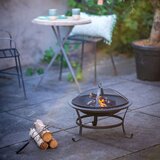 RedFire Ognjišče Atlanta črno jeklo 51 cm 85014, (20693367) | Shoptok.si