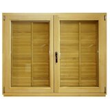  prozor s dvostrukom pomičnom griljom, bez kvake (Š x V: 140 x 120 cm, DIN desno, Natur) Cijene