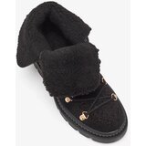 Resti Black women's insulated trapper boots with sheepskin Lery Walk | shoptok.hr