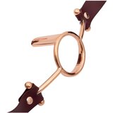 LATETOBED obročna ustna zapora (rjava) | Shoptok.si