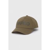 Hugo Bombažna bejzbolska kapa zelena barva | Shoptok.si