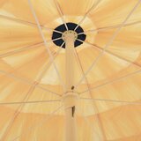  Suncobran za plažu u havajskom stilu 240 cm prirodni | Eponuda.com
