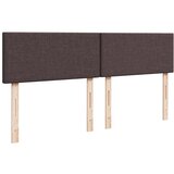  Krevet s oprugama i madracem tamnosmeđi 200x200 cm od tkanine | shoptok.hr