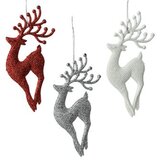 Dekordom novogodišnja dekoracija - hanging reindeer 17cm 516589 - assorted - kmg ( 043362 ) Cene