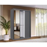 P & B OMARA Z DRSNIMI VRATI, barve grafita | Shoptok.si