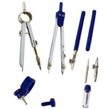  Geometric Drawing Set Technical Compass Organizer 9 pcs. | shoptok.hr
