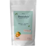 Dentafari Prah za čiščenje zob s pomarančo in zeleno mandarino - 100 g