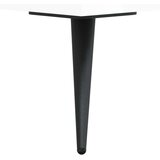 vidaXL Komoda visok sijaj bela 69,5x34x90 cm inženirski les | Shoptok.si