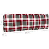  Dvosjed od paleta s jastucima od sivo impregnirane borovine | shoptok.hr