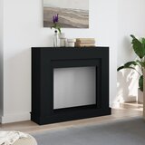  Okvir za kamin crni 100 x 30 x 87,5 cm od konstruiranog drva | shoptok.hr
