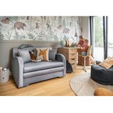 ELTAP Svijetlo siva baršunasti sklopiva sofa 130 cm Ario – | shoptok.hr
