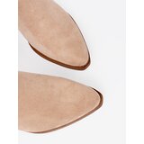 Shelvt Beige women's ankle boots with a classic cut | shoptok.hr