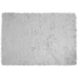 vidaXL Lažni Ovčji Tepih Siva 140 x 200 cm Poliester | shoptok.hr