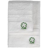 Foutastic Luck - White White Hand Towel & Bath Towel Set (2 Pieces) Cene