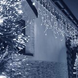  Božićna LED zavjesa s daljinskim upravljačem 300 LED, hladno bijela | shoptok.hr