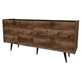 Hanah home konzolni sto Line, 62.9 x75 x40 cm, Braon | ePonuda.com