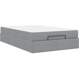  Konstrukcija postelje Svetlo siva 120 x 190 cm blago | Shoptok.si