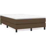 Maison Chic Box spring postelja - Vzmetna postelja z vzmetnico temno rjav 120x200 cm blago SL6350, (21907047) Cene