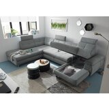 MID.YOU SEDEŽNA GARNITURA, tkanina svetlo siva | Shoptok.si