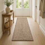  Tepisi za područja Prirodna i crna 80 x 200 cm Juta | shoptok.hr
