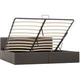 Furnova Dvižni posteljni okvir sivo umetno usnje 180x200 cm, (21939336) | Shoptok.si