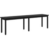  Klupa Crni hrast 160 x 35 x 45 cm Konstruirano drvo | shoptok.hr