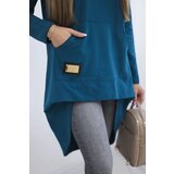 Kesi Hoodie with long back and hood marine | shoptok.hr