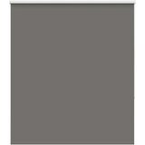 vidaXL Rolo zavjesa Blackout siva 125x130 cm Širina tkanine 121,6 cm | shoptok.hr