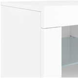  Komoda s LED svjetlima bijela 162 x 37 x 67 cm | Eponuda.com
