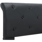  Okvir za krevet od umjetne kože crni 160 x 200 cm | shoptok.hr