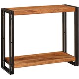  Konzolna stolica Smeđa 90 x 33 x 75 cm Čvrsto drvo akacije | shoptok.hr