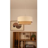  Visilica na sajli NATIA 1xE27/60W/230V, prečnik 45 cm, bela/braon | Eponuda.com