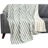 Mijolnir Bela/zelena odeja 150x190 cm Soren Wellsoft – u