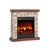 Klarstein Lienz električni kamin, Smeđa | shoptok.hr