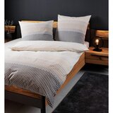 Janine POSTELJNINA 135/200 cm mako saten siva | Shoptok.si
