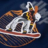  Dječja majica s kapuljačom modra 128 | shoptok.hr